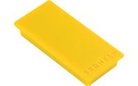 FRANKEN Magnete, 23 x 50 mm, 10 Stück, gelb