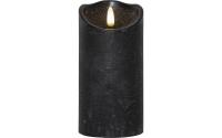 Star Trading LED Pillar Kerze Flamme Rustic