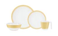 KOOR Geschirrset Melanin vanille