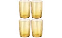 Bitz Trinkglas Kusintha 280ml Amber 4er Set