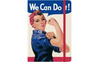 Nostalgic Art Notizbuch, We can do it!, A5