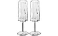 Koziol Superglas Sekt 180ml 2er Set