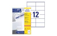 AZ Universal-Etiketten ultragrip,