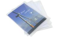 Rapesco Eco Dokumentenmap.m.Druckknopf,5Stk