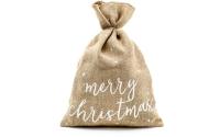 Partydeco Jutebeutel Merry Christmas