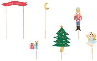Partydeco Caketopper Nussknacker