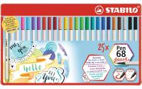 Stabilo Pen 68 brush Fasermaler