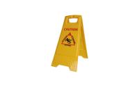 Warnaufsteller m.Text:Achtung Rutschgefahr