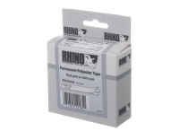 Dymo Rhino ID1 Schriftband, Polyester,weiss