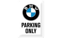 Nostalgic Art Schild BMW parking Only