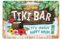 Nostalgic Art Schild Tiki bar