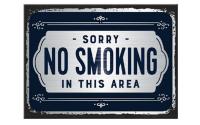 Nostalgic Art Magnet Sorry, No Smoking