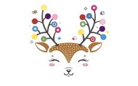 Paper + Design Servietten Colourful Deer