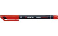Stabilo OHPen universal Mittel rot