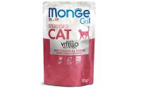 Monge Cat Grill Sterilised Kalb 85g