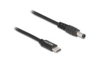 Delock Ladekabel USB-C-5.5x2.1mm Stecker