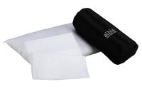 Albis Reisekissen mit Satin-Bettwäschebezug
