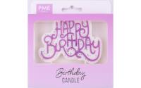 PME Geburtstag Kerze - rosa