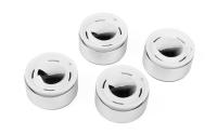 RC4WD Analog 1.9 Alu CAP Wheels White
