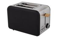 FURBER Toaster Schwarz/Holz