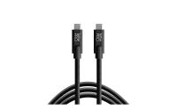 TetherPro USB-C to USB-C, 4.6m, Black