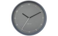 NexTime Wanduhr Berlin, Grau