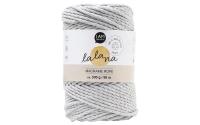 lalana Wolle Macrame rope light grey