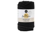 lalana Wolle Macrame rope black
