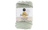 lalana Wolle Macrame rope little green