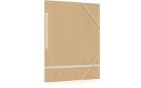 Oxford Gummibandmappe beige