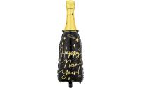 Partydeco Folienballon HappyNewYear Flasche