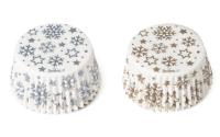 Decora Muffinförmchen Schneeflocken