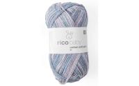 Rico Baby Cotton Soft Print DK, blau-lila