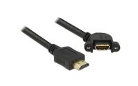 Delock HDMI-A Stecker zu HDMI-A Buchse
