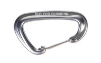 KOOR Karabiner 12kN dark silver 4 Stk.