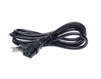 Netzkabel 220V 1.8m, schwarz