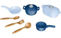 Klein-Toys Emmas Kitchen Kochutensilien-Set