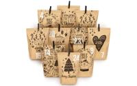G. Wurm Adventskalender Tüten bedruckt mit