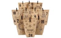 G. Wurm Adventskalender Tüten bedruckt mit