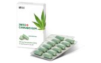 SWISS CANNABIS Gum 120mg CBD Mint Box