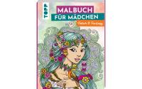 Topp Malbuch Mädchen Natur & Fantasy