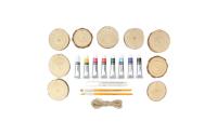 Daler Rowney Creative Set Wood Slice Art