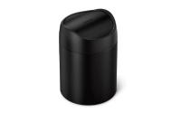 Simplehuman Abfalleimer, Schwarz matt