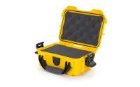 Kunststoffkoffer 903, mit Schaum, gelb