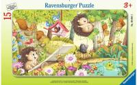 Puzzle Lustige Gartentiere