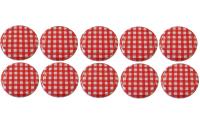 axentia Schraubdeckel Karo 82mm 10 Stk