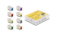 Delock Keystone Modul RJ45 Buchse zu LSA