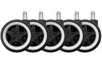 LC-POWER Gaming Stuhlrollen 5er Set.