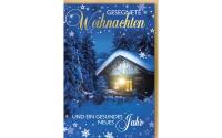 B+C Weihnachtskarte Hütte PK 279