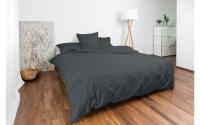 Edi Duvetbezug, Anthrazit, 200x210 cm